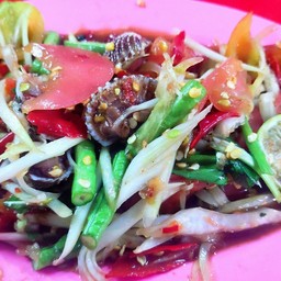 ตำหอยแครง