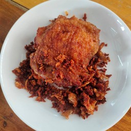 สะโพกไก่ทอดเลาะกระดูกชิ้นละ
