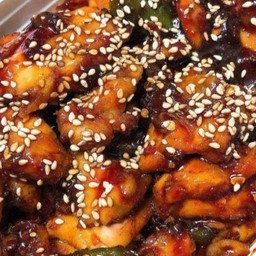 ไก่ย่างซอสBBQเกาหลี