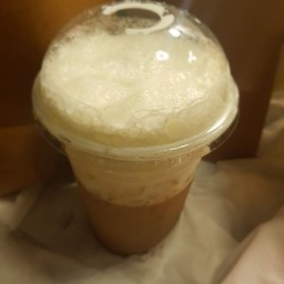 โอวันติน + นมสด + ฟองนม (แก้ว 30ออนซ์)