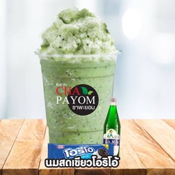 นมเขียว โอริโอ้ปั่น