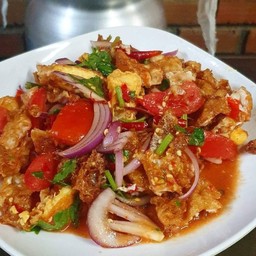 ยำไข่ดาว