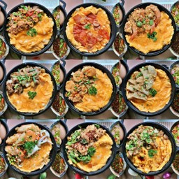 ข้าวสวยกระเพราไข่ข้น