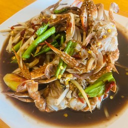 ตำปูม้าจิ๋วสะดุ้งปลาร้า