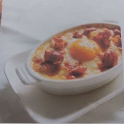 มักกะโรนีคาโบนาร่าอบชีส