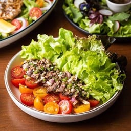 สไปซี่สลัดเนื้อย่าง