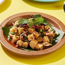 ลาบหมูยอสด
