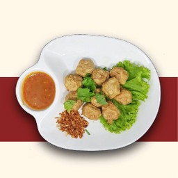 ลูกชิ้นกุ้งลวก