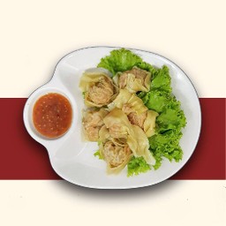 เกี๊ยวกุ้งลวก