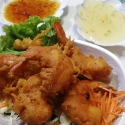 กุ้งชุบแป้งทอด