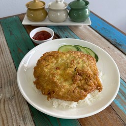 ข้าวไข่เจียวหมูสับ