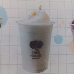 มะพร้าวปั่นนมสด