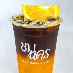 Ice Orange coffee