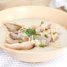 โจ๊กหมูบะช่อ+เครื่องใน