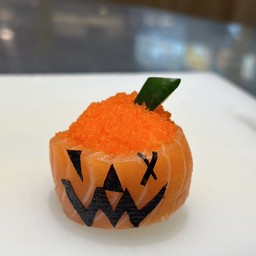 Salmon Halloween Sushi