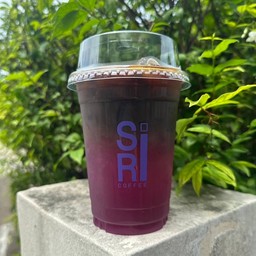 อเมริกาโน่อัญชันน้ำผึ้งมะนาว