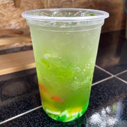 น้ำแคนตาลูปโซดา