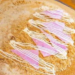 เครปวนิลา แฮม+หมูหยอง  (Original Vanilla Crepe x Ham x Pork Floss)