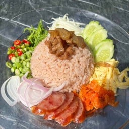ข้าวหมกไก่ ข้าวคลุกกะปิ ตลาดกรุงธน ครัวคุณป๋อย