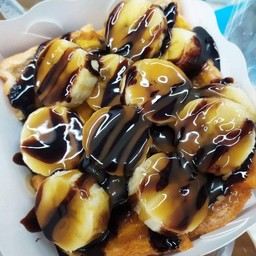 ปังปิ้ง กล้วยหอม ราดช๊อคโกแล๊ต