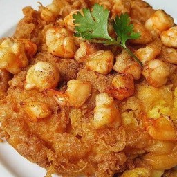 ข้าวไข่เจียวกุ้งสับ