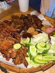 ข้าวหน้าเนื้อ (เนื้อทอด/เนื้อย่าง)