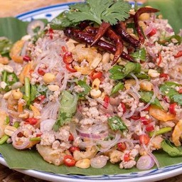 ยำวุ้นเส้นโบราณ ( ใส่กุ้งแห้งเน้นๆ แบบครบเครื่อง)