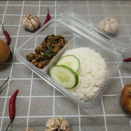 ข้าวกะเพราและอาหารตามสั่ง Uncle kitchen