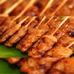 หมูปิ้งนมสด