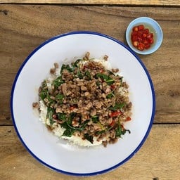 ข้าวกะเพราหมูสับ