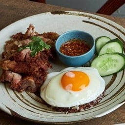 Fried pork loin