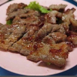 เนื้อย่างนุ่มๆ(น้ำจิ้มรสเด็ด)