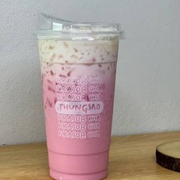 นมชมพู (นมเย็น)