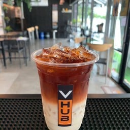 V HUB Cafe ตลาดนินจา