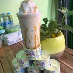 นมหมีปั่น