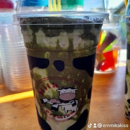 นมเหนียวชาเขียว