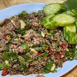 ลาบเนื้อ