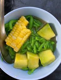 ลอดช่อง แตงไทย ข้าวโพด