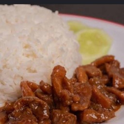 ข้าวหมูหวาน