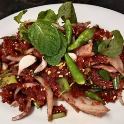 ก้อยขม ดิบ