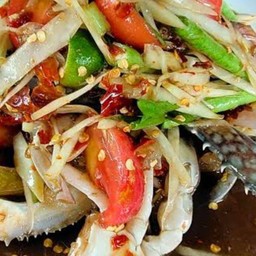 ตำปููปลาร้าปูม้า