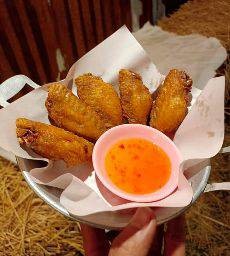 ปีกไก่ทอด