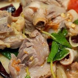 ต้มยำไก่บ้าน ถ้วย