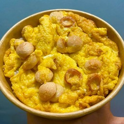 ข้าวไข่เจียวไส้กรอก