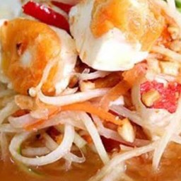 ตำไทยไข่เค็ม