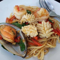 F7. สปาเก็ตตี้ขี้เมาทะเล