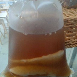 ้(ถุง) เต้าฮวยน้ำขิง (ไม่ทรงเครื่อง)