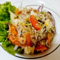 ยำวุ้นเส้นหมูสับ