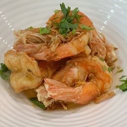 กุ้งทอดซอสมะขาม