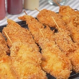 ไก่ทอดเสียบไม้